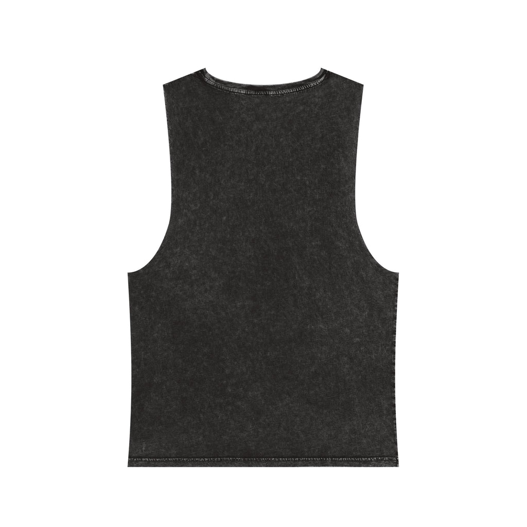 Unisex Fittwave Stonewash Tank Top - Cool Casual Wear, Gift for Fitness Enthusiasts, Stylish Summer Top, Perfect for Relaxing & Travel