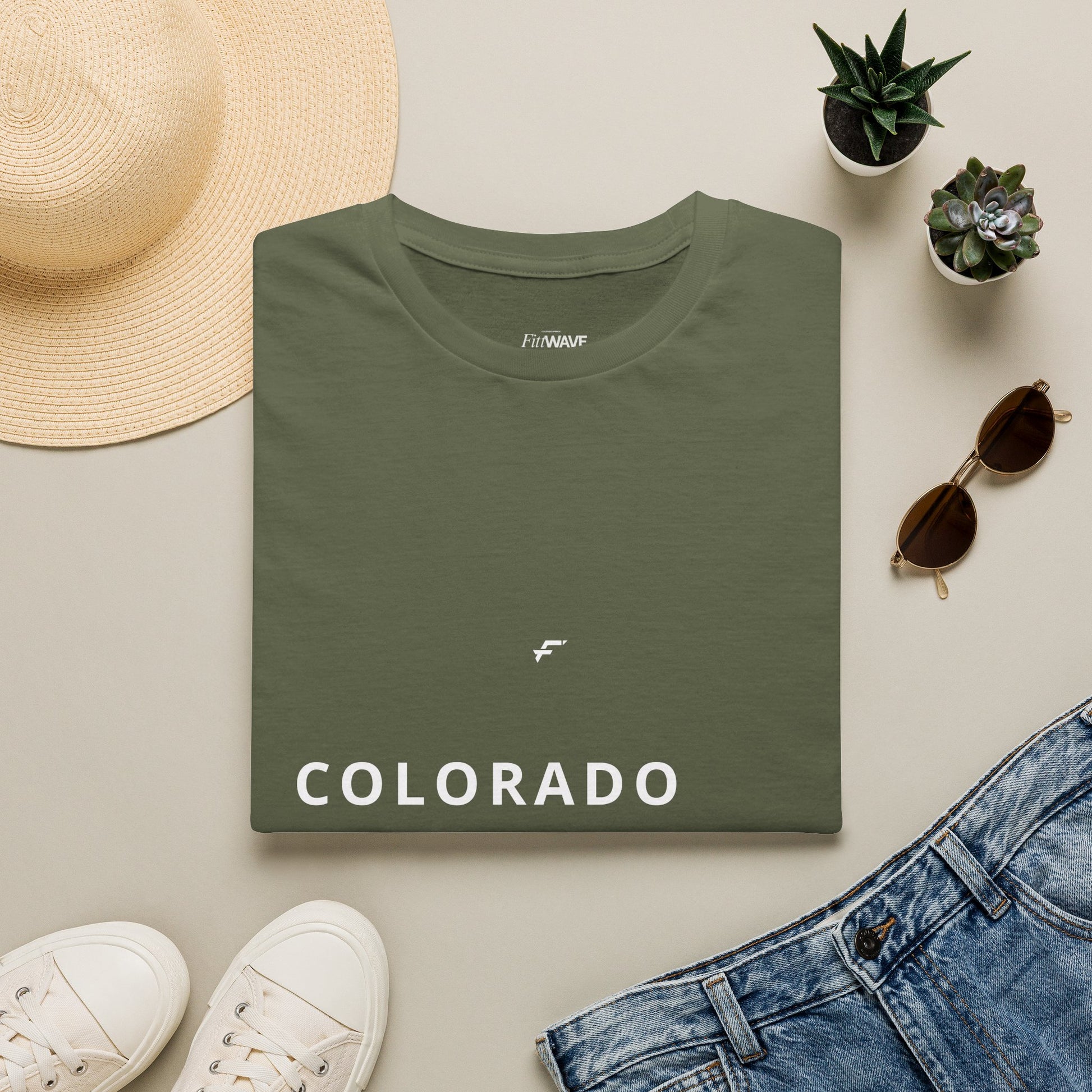 Colorado Springs -Hell Yes T‑Shirt  by Fittwave of Colorado Springs— State and City Pride Tee