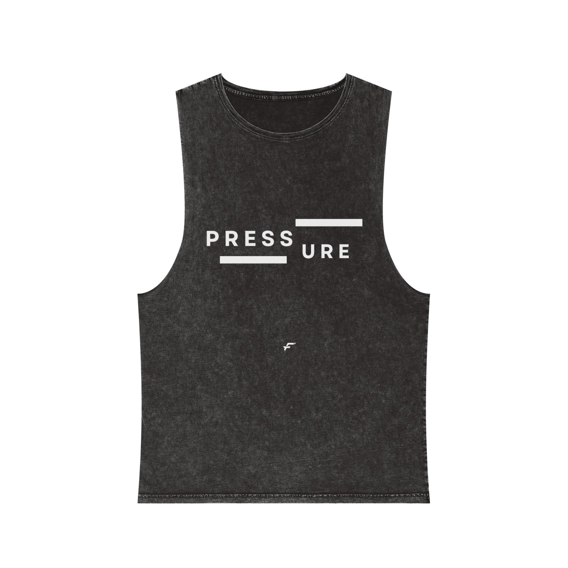 Unisex Fittwave Stonewash Tank Top - Cool Casual Wear, Gift for Fitness Enthusiasts, Stylish Summer Top, Perfect for Relaxing & Travel