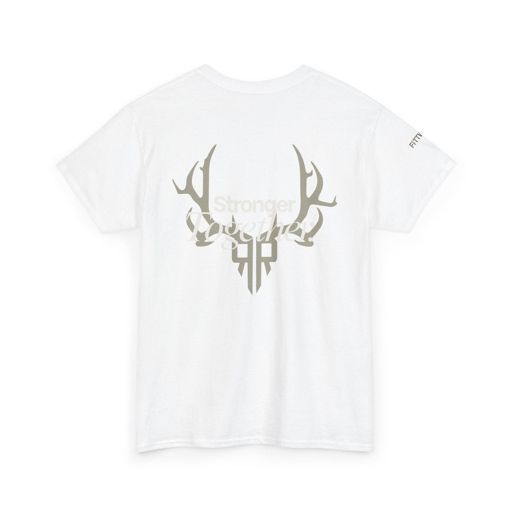 Stronger Together. 100% Cotton FITTWAVE and Ranch Rifle T-shirt for a Cause