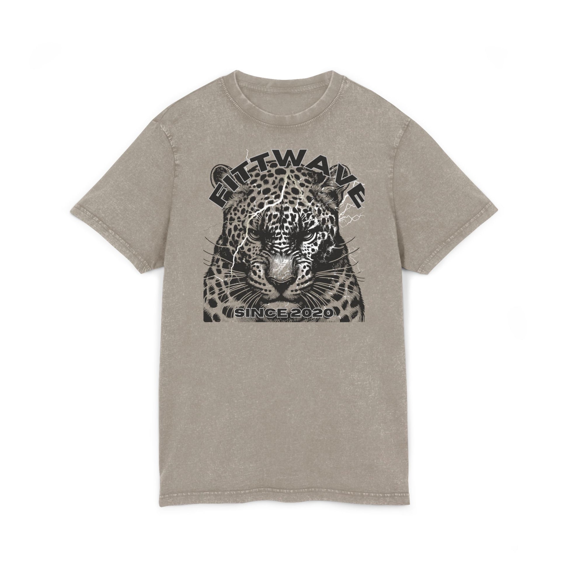 Fittwave- Rock Inspired Acid Washed Graphic Tee, Vintage Style Acid Washed Shirt, For Workouts, Unisex Fashion Shirt, Summer Streetwear