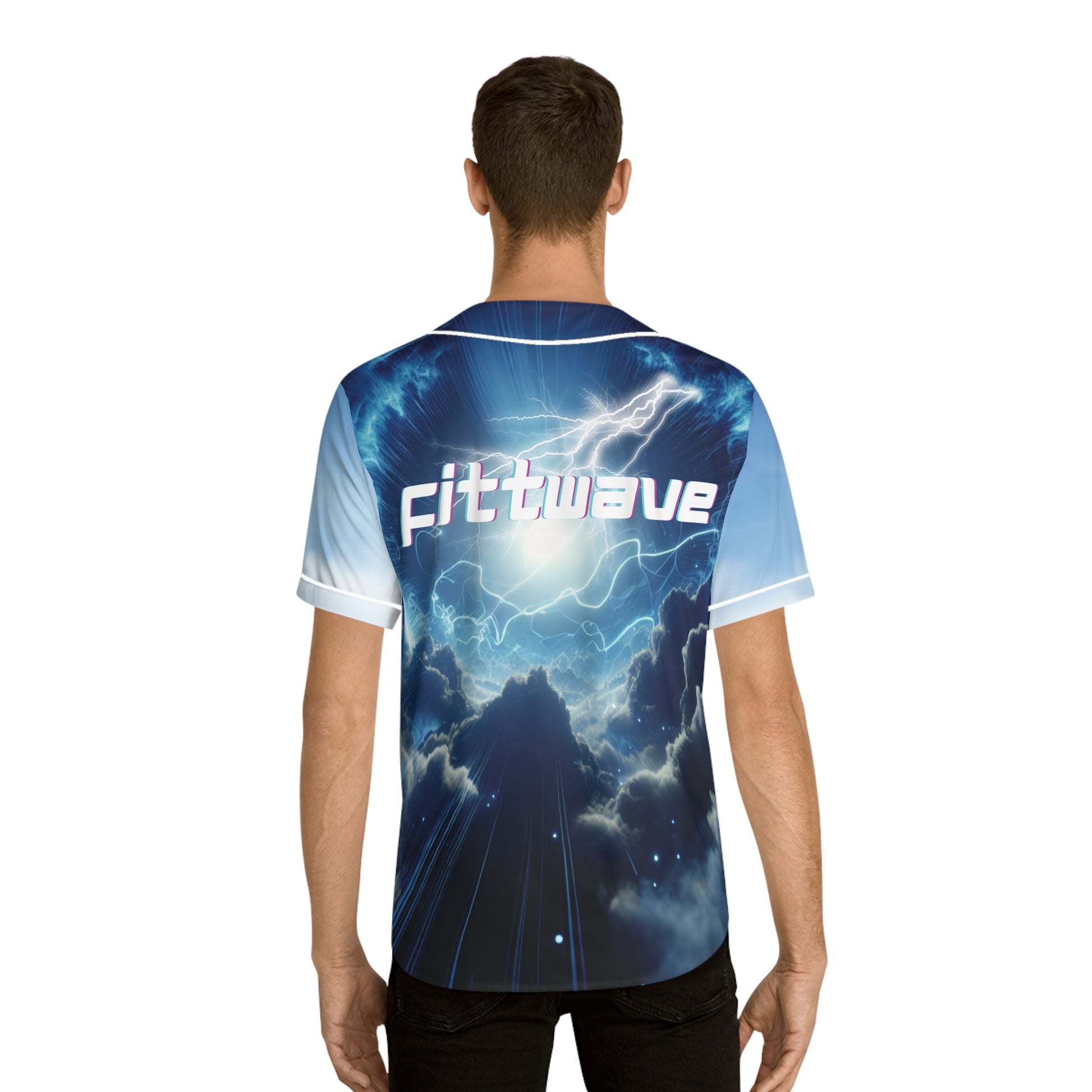 FITTWAVE- UNISEX Rave in the Clouds Rave Jersey - EDM Jersey for men or women