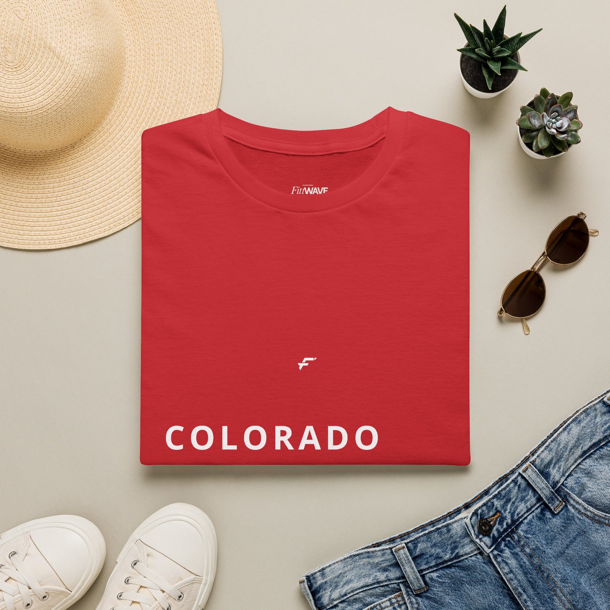Colorado Springs -Hell Yes T‑Shirt  by Fittwave of Colorado Springs— State and City Pride Tee