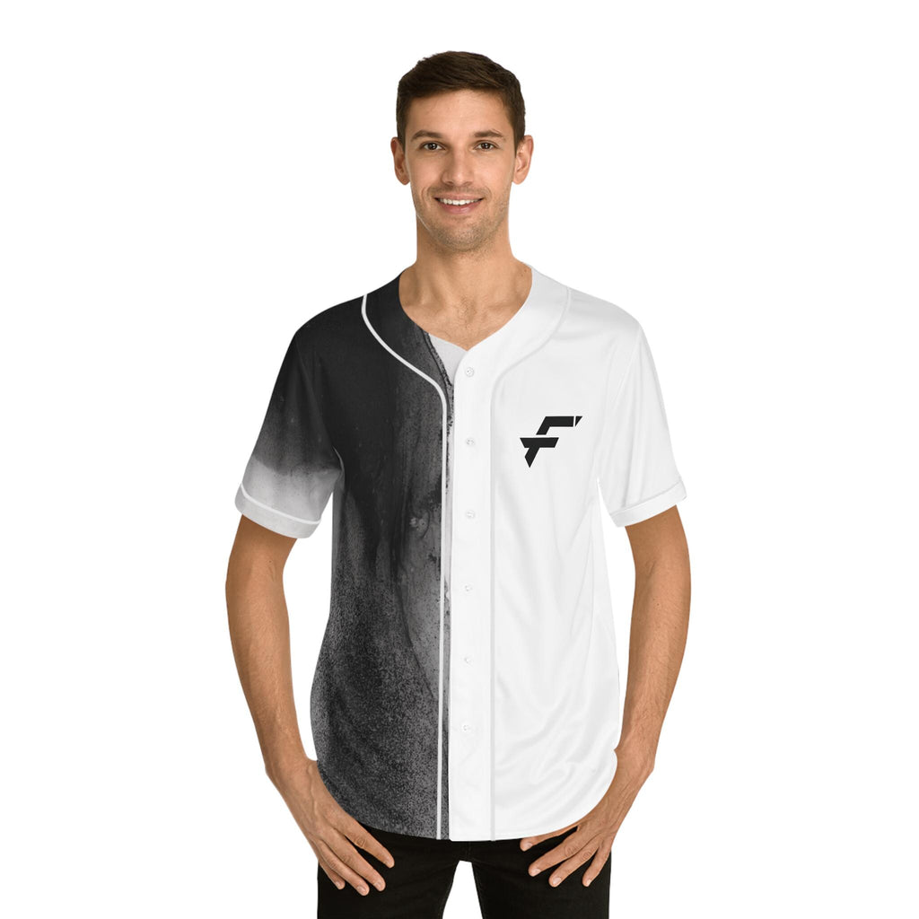 Fittwave Black and White Smoke Fitness Jersey