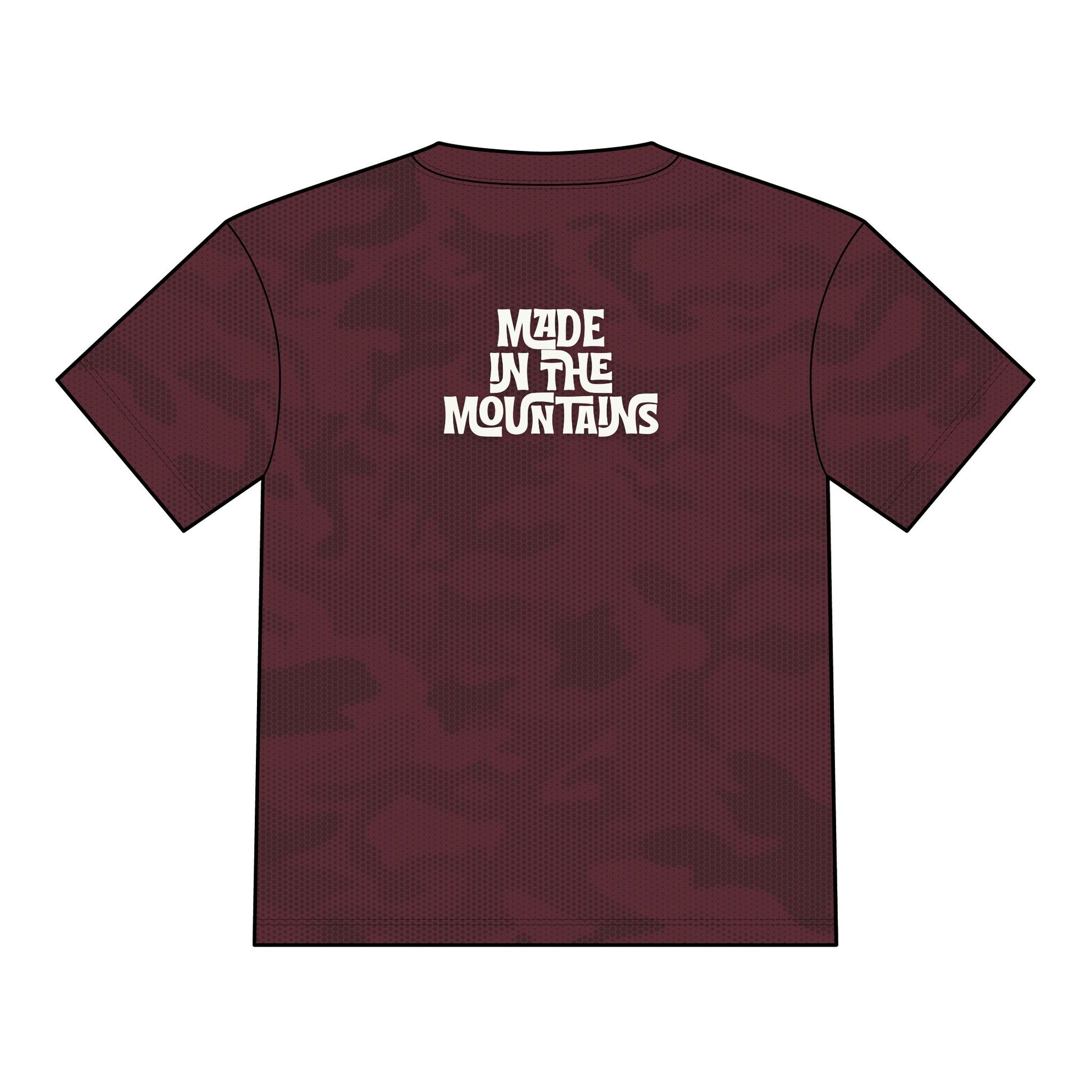 "Made in the Mountains" Graphic Jersey and Shirt- Colorado Camo Fitness, CYCLING, AND MOUNTAIN BIKING JERSEY T-shirt