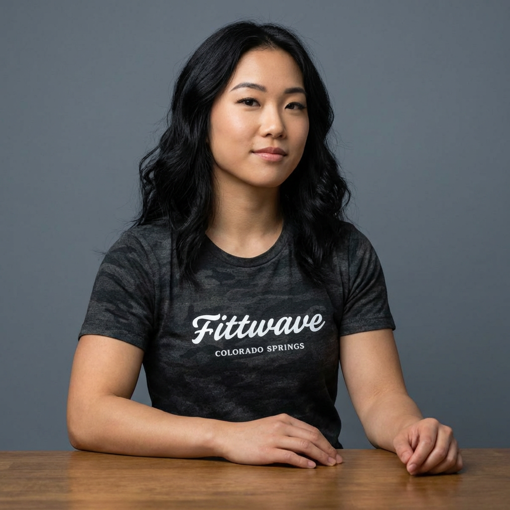 Fittwave Colorado Springs Workout and Fitness Tee — Uni-sex Casual Camo Graphic T-Shirt