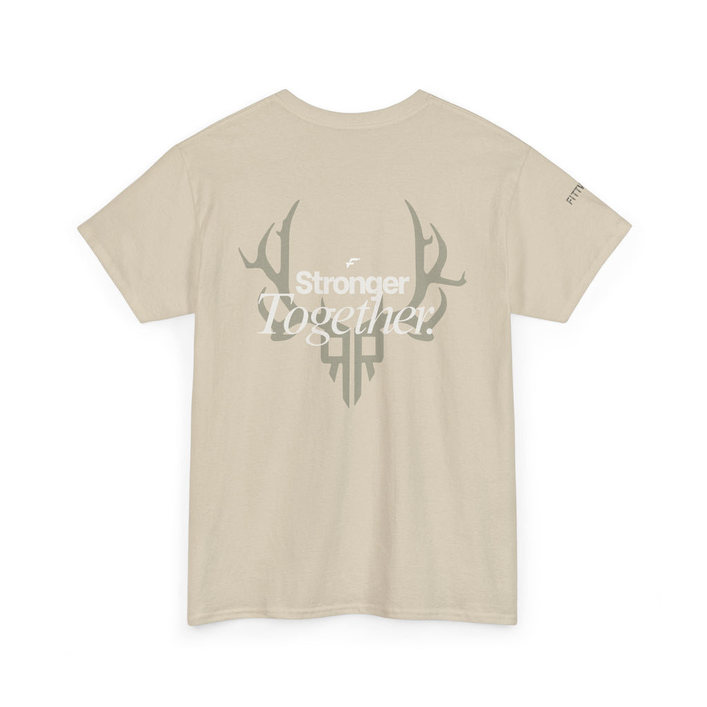 Stronger Together. 100% Cotton FITTWAVE and Ranch Rifle T-shirt for a Cause
