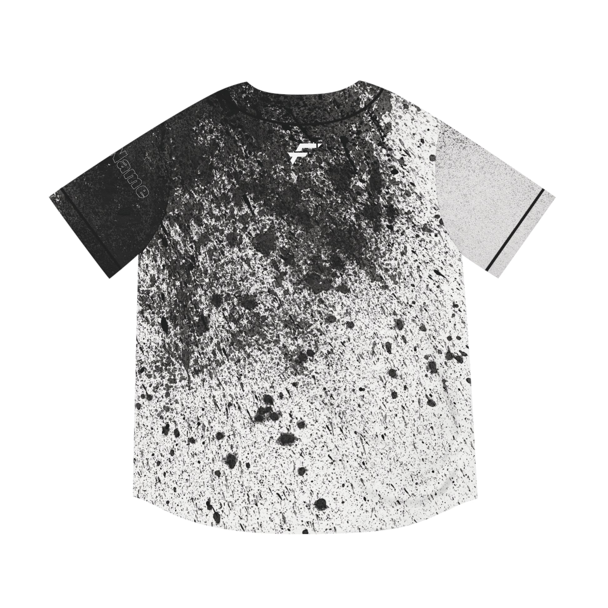 Yin Yang Smoke Baseball Jersey — Custom Rave & Fitness Pro Tee