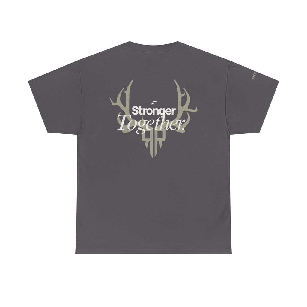 Stronger Together. 100% Cotton FITTWAVE and Ranch Rifle T-shirt for a Cause