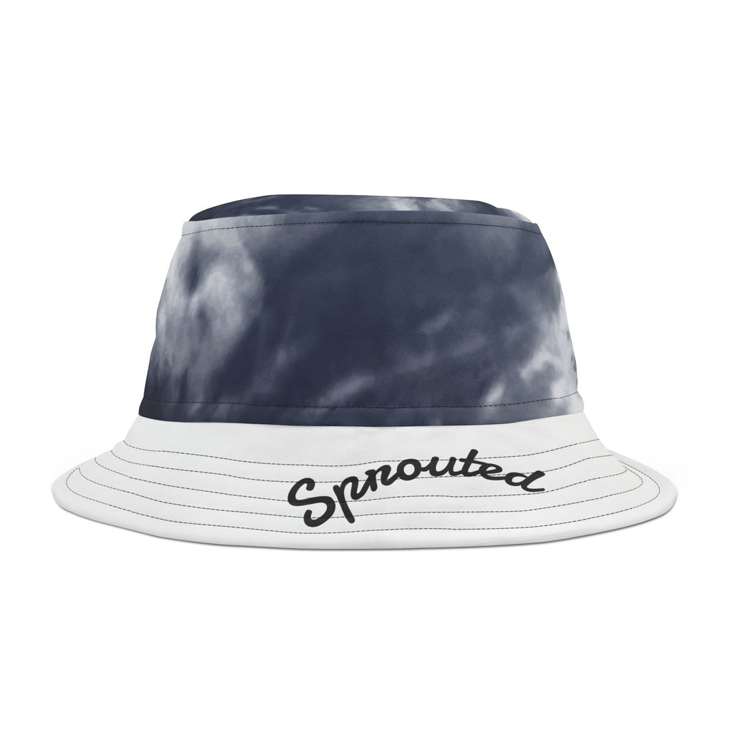 SPROUTED - Fittwave Rave Bucket Hat. Stylish Tie-Dye Bucket Hat, Summer Headwear, Festival Accessory