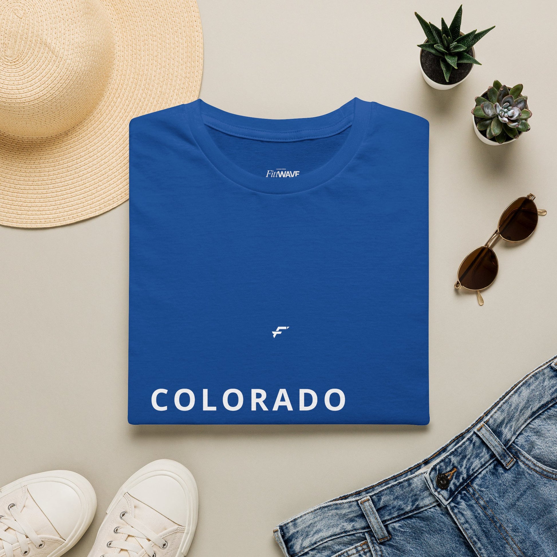 Colorado Springs -Hell Yes T‑Shirt  by Fittwave of Colorado Springs— State and City Pride Tee