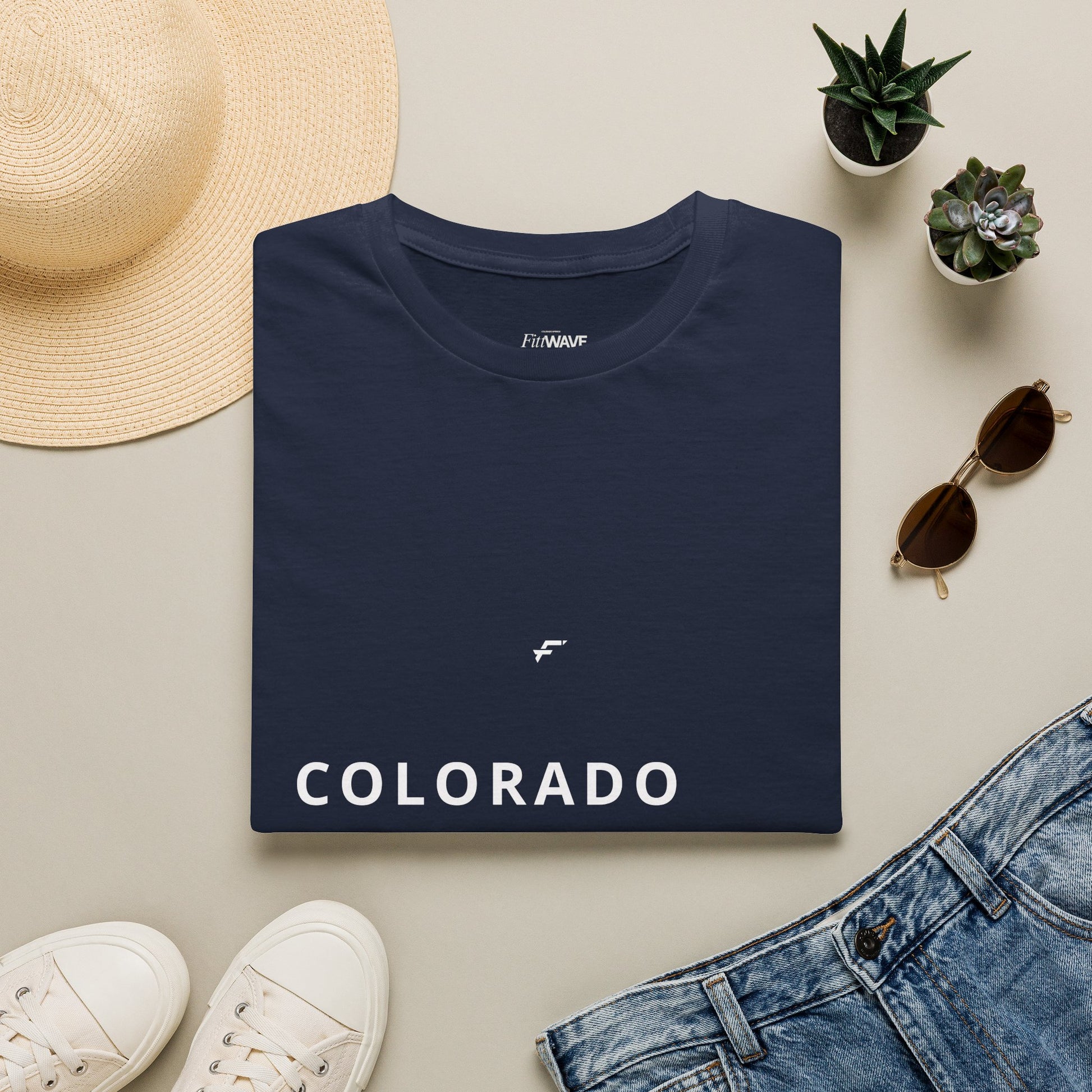 Colorado Springs -Hell Yes T‑Shirt  by Fittwave of Colorado Springs— State and City Pride Tee