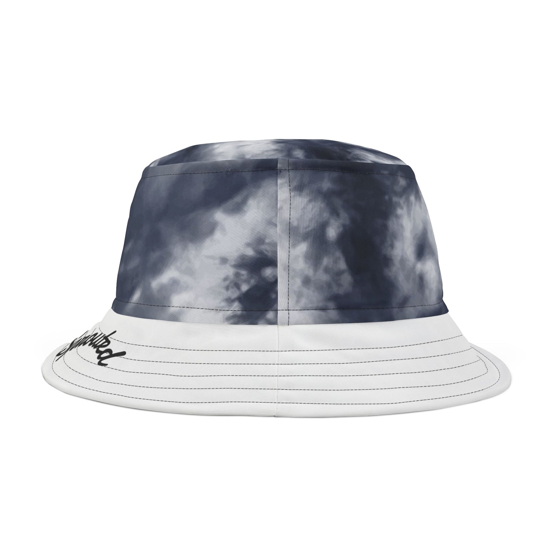 SPROUTED - Fittwave Rave Bucket Hat. Stylish Tie-Dye Bucket Hat, Summer Headwear, Festival Accessory