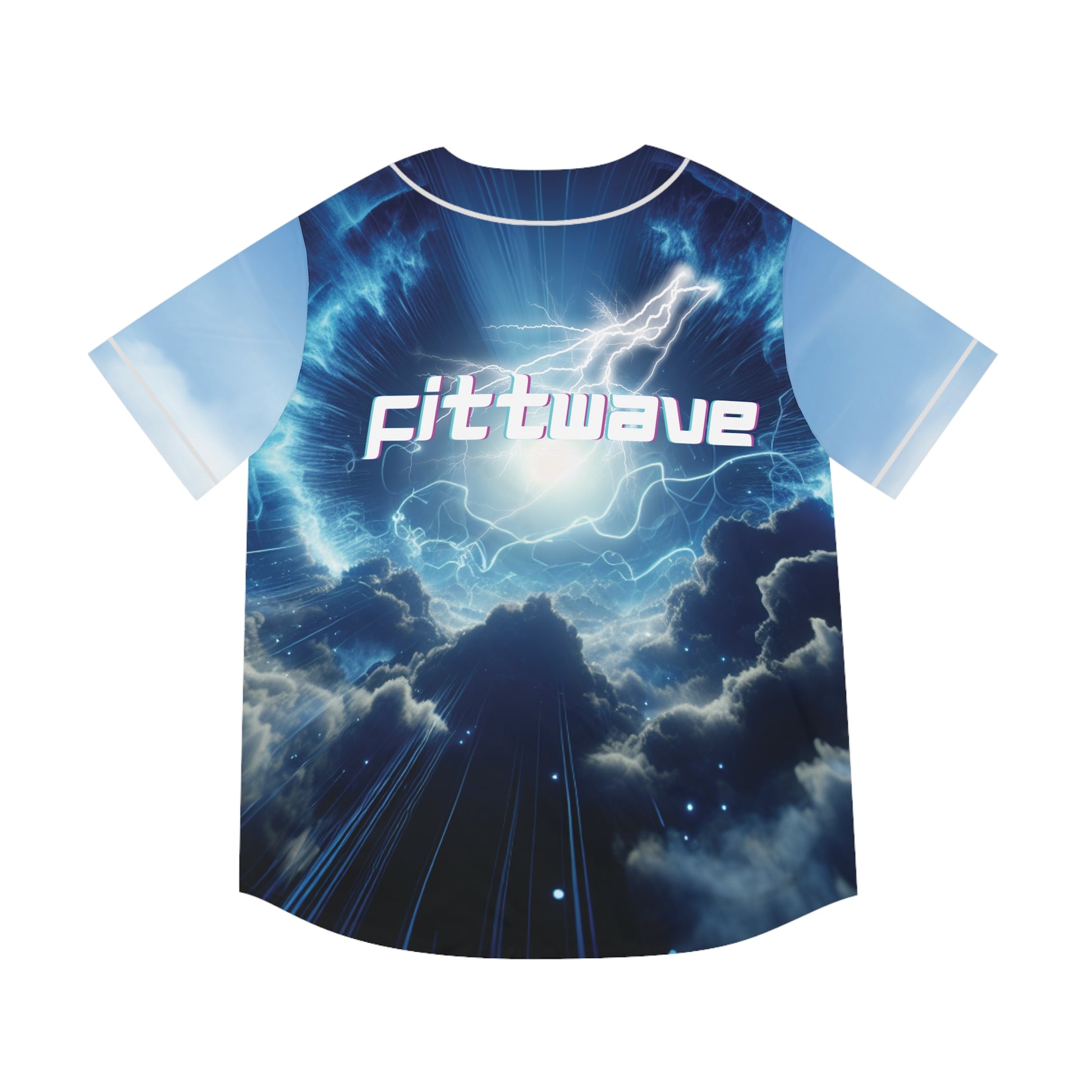 FITTWAVE- UNISEX Rave in the Clouds Rave Jersey - EDM Jersey for men or women