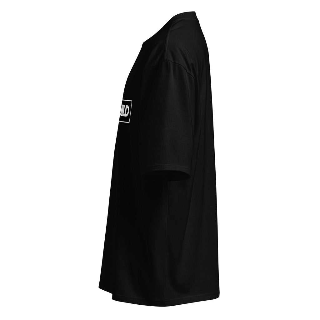 Sleeper Build - Oversized heavyweight black fitness t-shirt Unisex