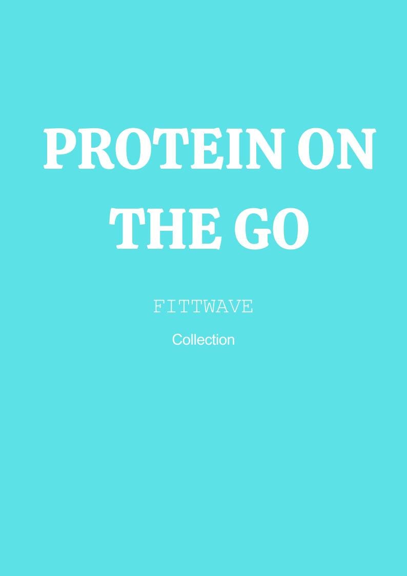 Protein Meal Options on the Go