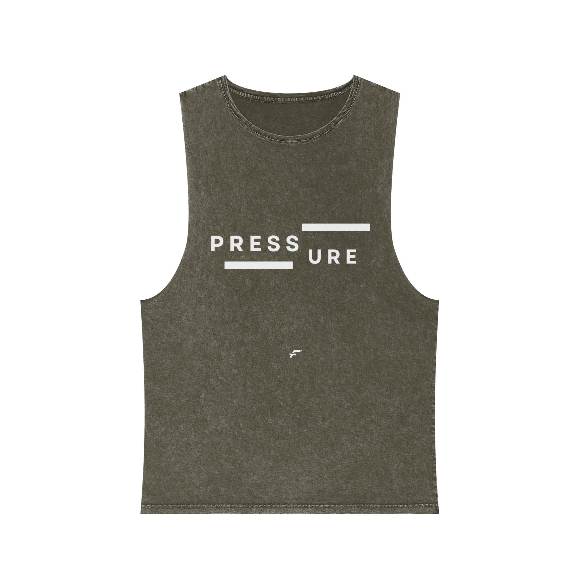 Unisex Fittwave Stonewash Tank Top - Cool Casual Wear, Gift for Fitness Enthusiasts, Stylish Summer Top, Perfect for Relaxing & Travel