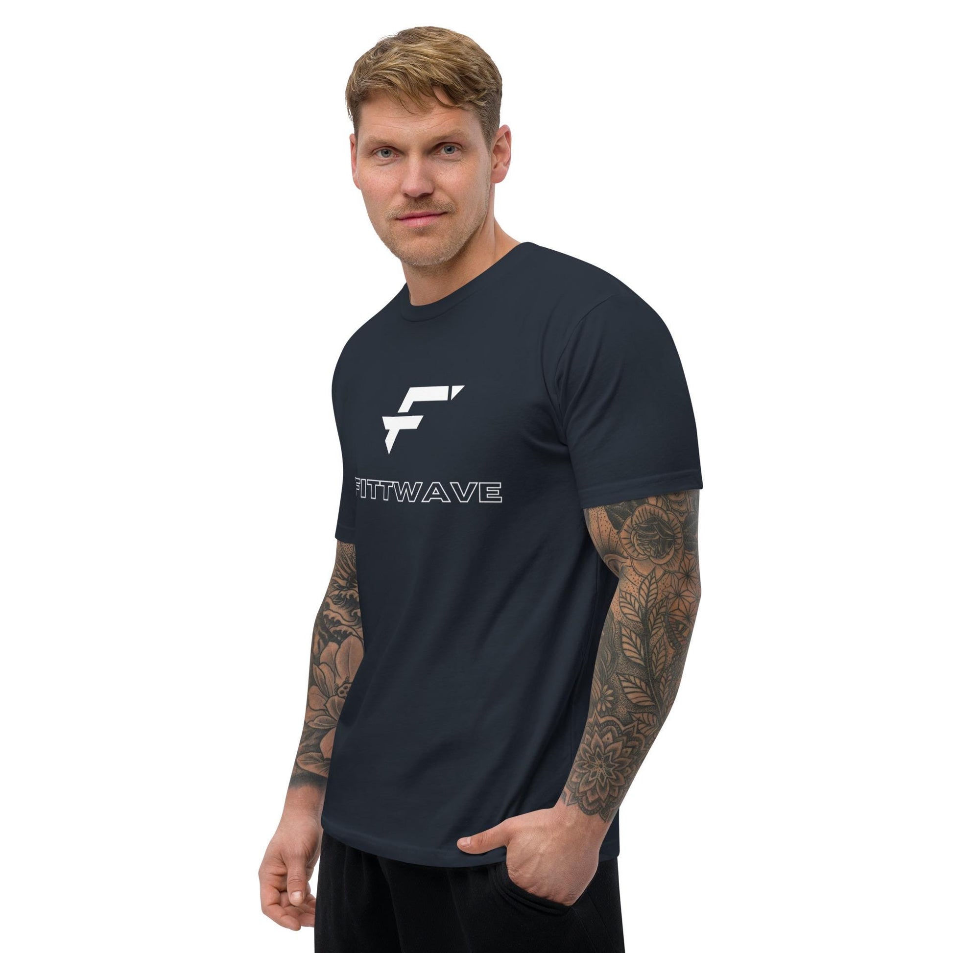 Fittwave Fitted Gym Short Sleeve T-shirt- Great for Workouts