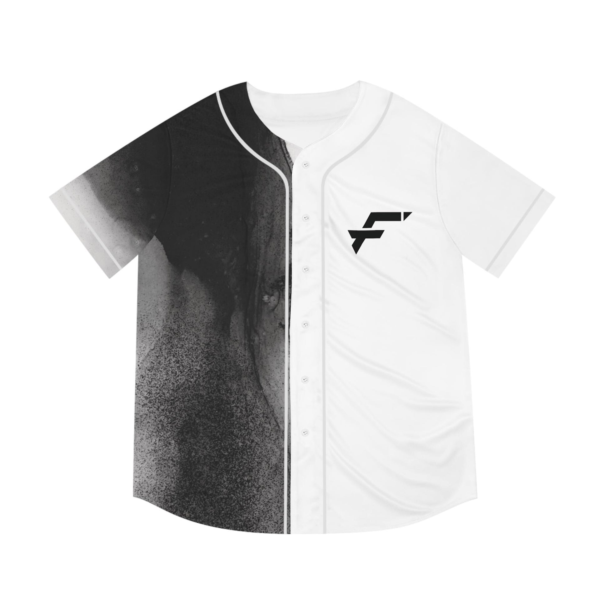 Fittwave Black and White Smoke Fitness Jersey